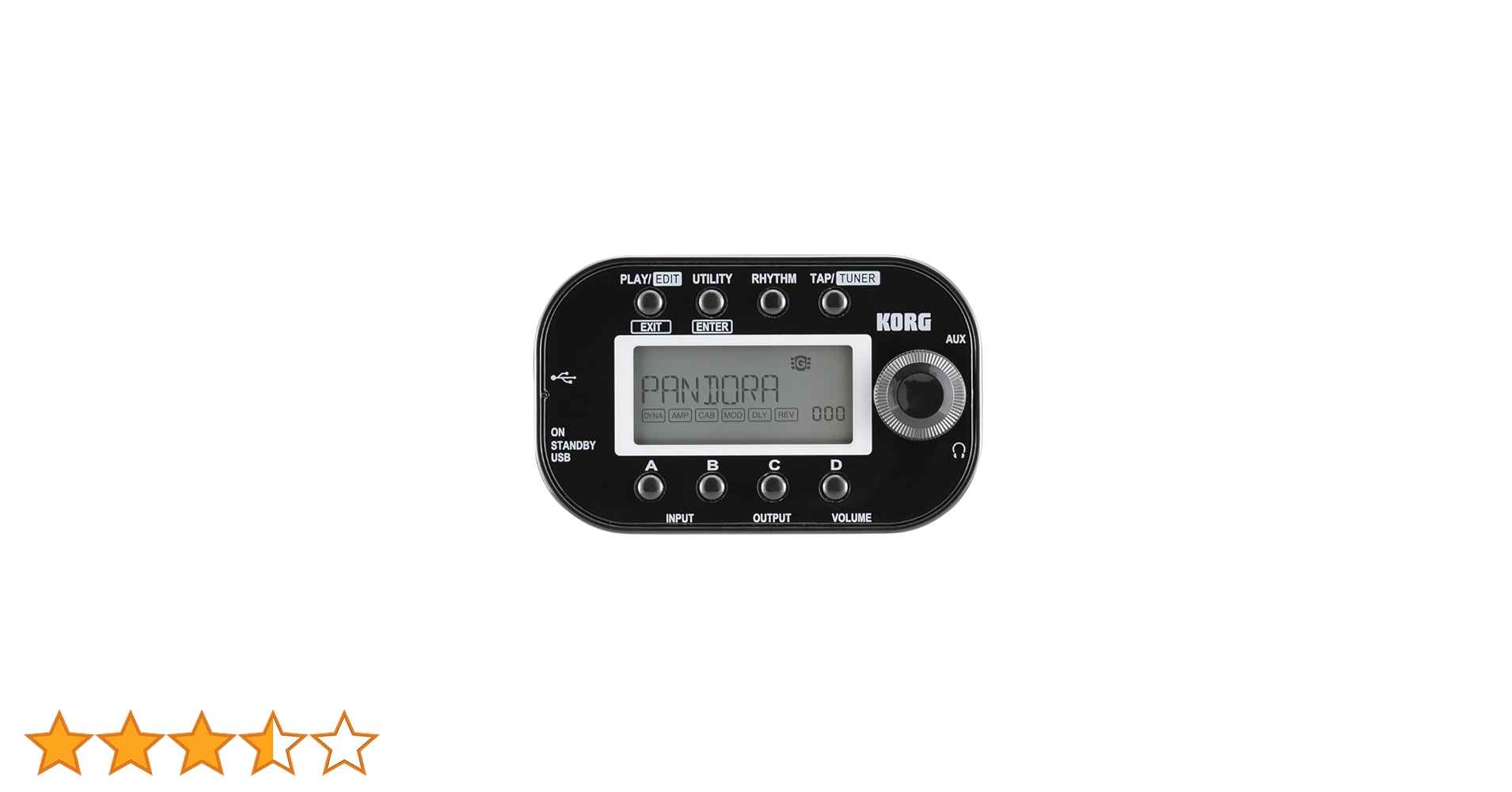 Amazon | KORG パーソナルマルチエフェクター ブラック PANDORA